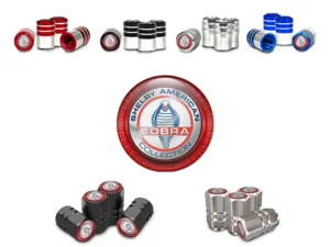 Shelby Tyre Valve Stem Caps for Bikes Minimal